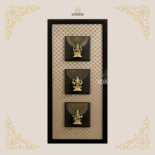 3-in-1 Divine Ensemble – W 14 in x H 28 in