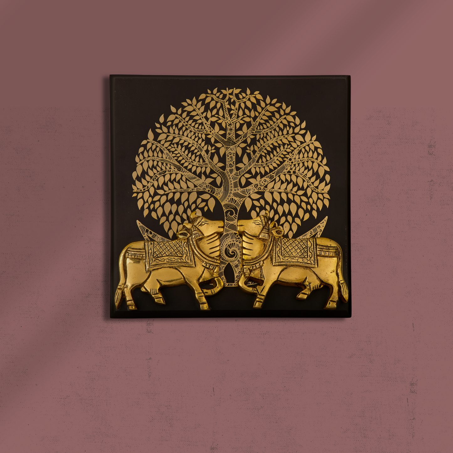 Tree of life with Brass Cows