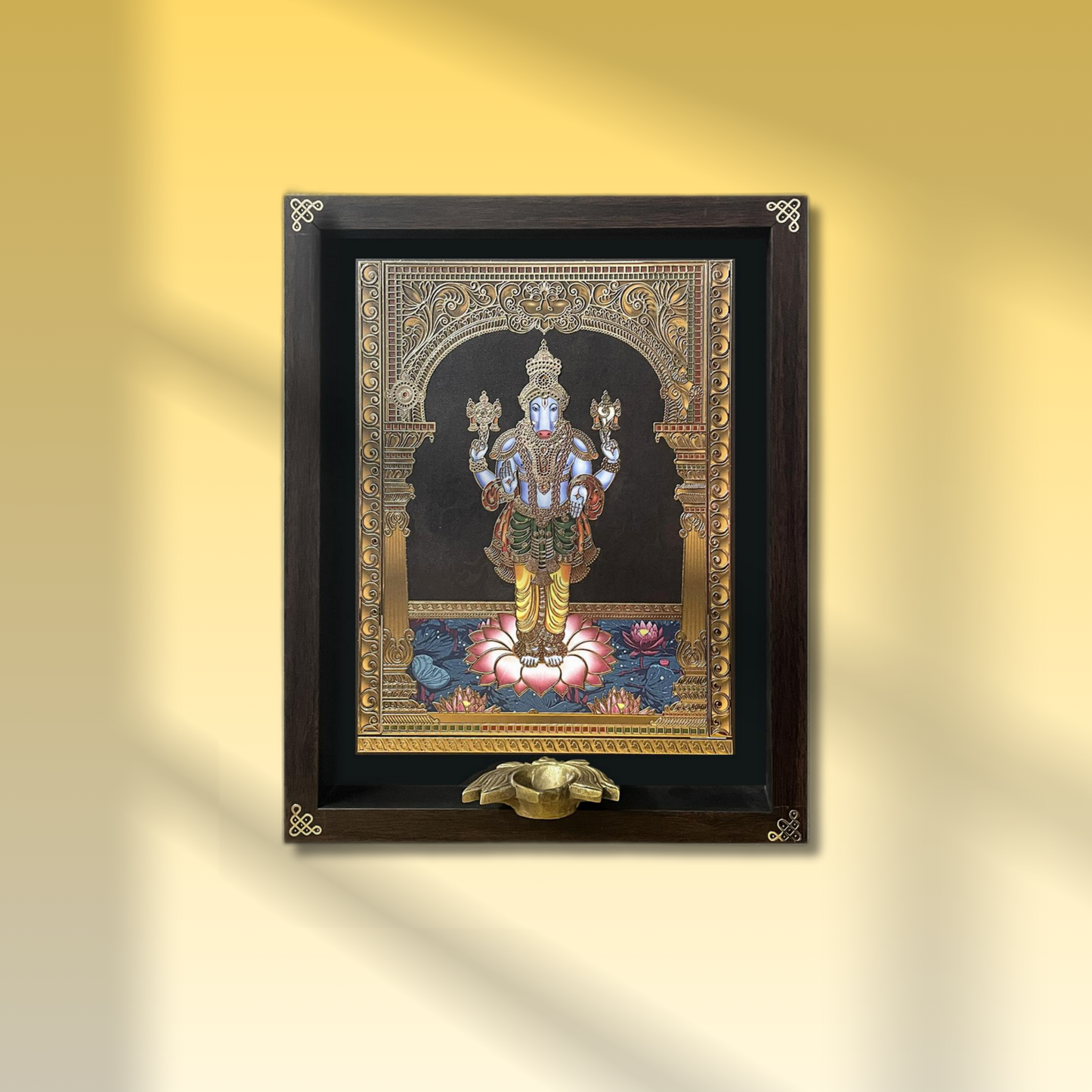Varaha Avatar – The Boar of Earth’s Redemption (24K Gold Embellished Digital Art)